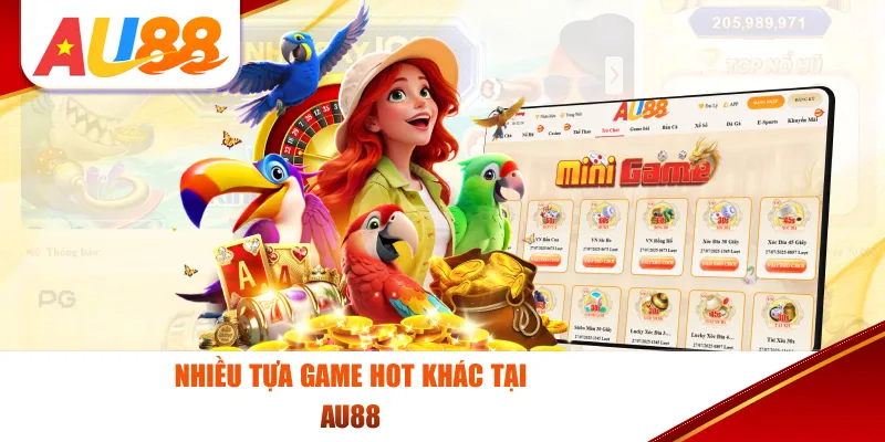 Nhiều tựa game giải trí đặc sắc khác tại Au88